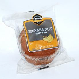 The Worthy Crumb Assorted Large Muffins - Banana Nut (3.6oz)