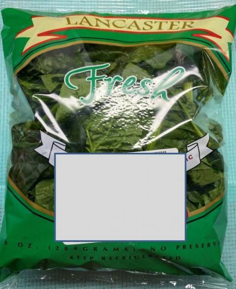 Product Image, Lancaster Fresh Spinach 