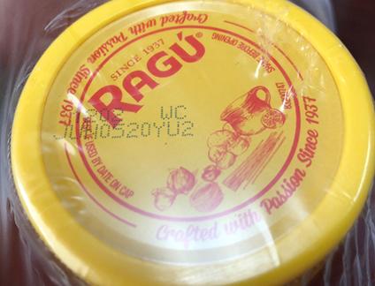 Lid for RAGÚ® Old World Style Meat, 66oz