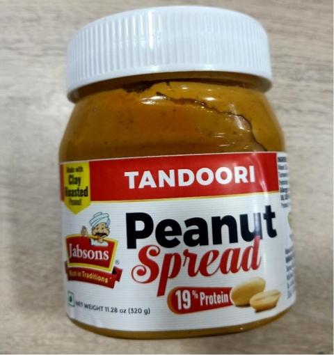 TANDOORI PEANUT SPREAD FRONT SIDE