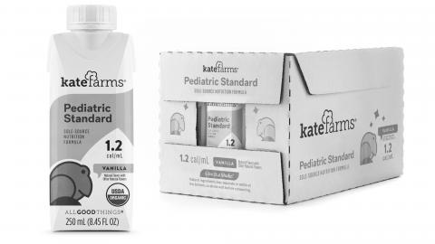 Kate Farms Pediatric Standard 1.2 Vanilla 12ct 250ml cartons