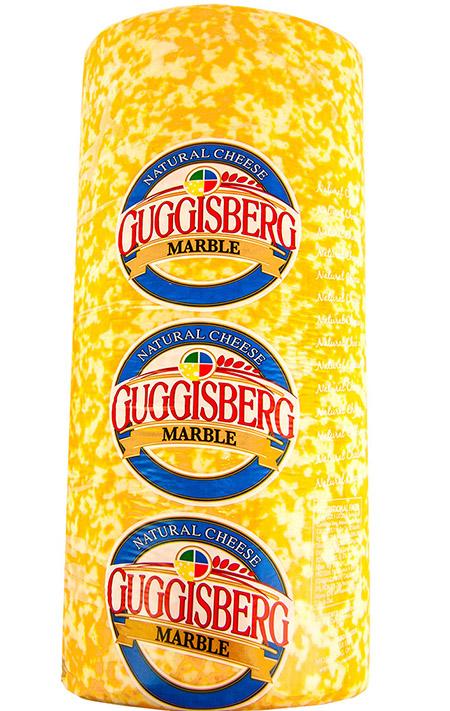Label, Guggisberg Marble Cheese (Colby Jack long horns)