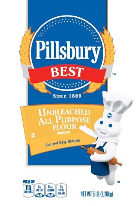 Label, Pillsbury Flour