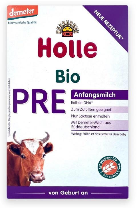 Labeling, Holle Bio Pre