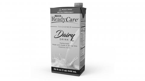 Lyons Ready Care Lyons Ready Care Thickened Dairy Drink -Mildly Thick Nectar Consistency 12ct 32 fl oz cartons