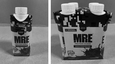 MRE Milk Chocolate Protein Shake 4ct 330ml cartons