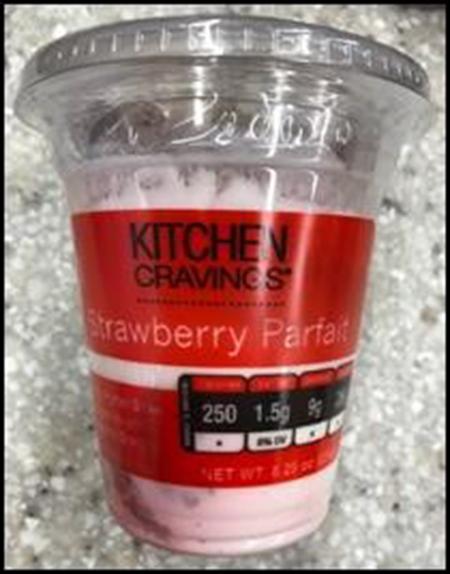 Photo Front Container - KITCHEN CRAVINGS Strawberry Parfait
