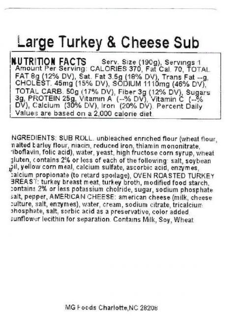 Photo-15-–-Labeling,-Large-Turkey-&-Cheese-Sub,-Nutrition-Facts