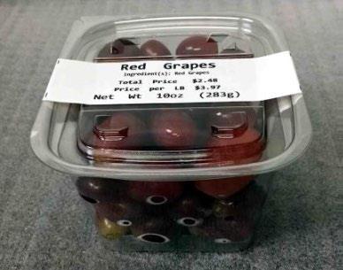 Picture of Red Grapes, 10 oz.