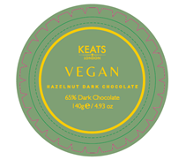Keats London Vegan Hazelnut Truffles, 140g/4.93 oz.