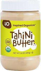 Image 1 - Product image Inspired Organics Organic Tahini Butter 16 oz