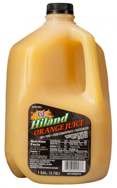 Product image, Hiland Orange Juice.jpg