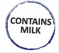 Product image, contains milk label