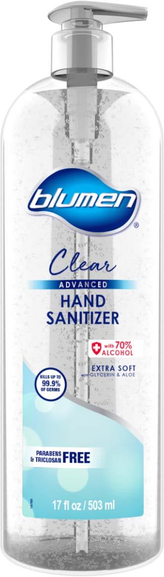 Image 4 - Product image, BLUMEN ADVANCED CLEAR HAND SANITIZER 17 FLOZ 