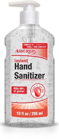Image 2 - Product image, ASSURED CLEAR HAND SANITIZER 10 FL OZ