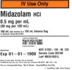 Service code 2K9100, 0.5 mgmL Midazolam HCl in 0.9% Sodium Chloride.jpg