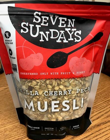 Seven Sundays Vanilla Cherry Pecan Muesli