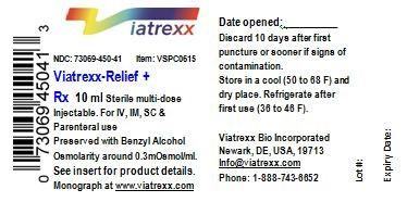 Label, Viatrexx Relief +