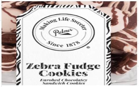 Zebra Fudge Cookies 7oz    