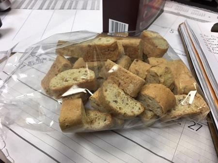 Photo of bagged Biscotti