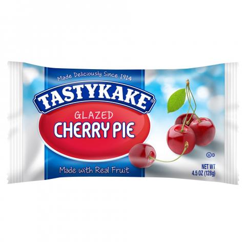 Image 1 - Tasykake Cherry Pie – UPC# 00025600009697