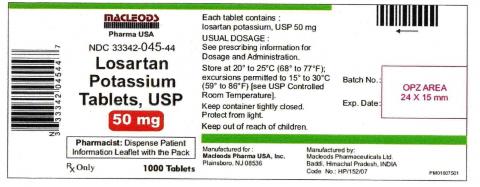 Losartan Potassium 50mg Tablets 1000ct