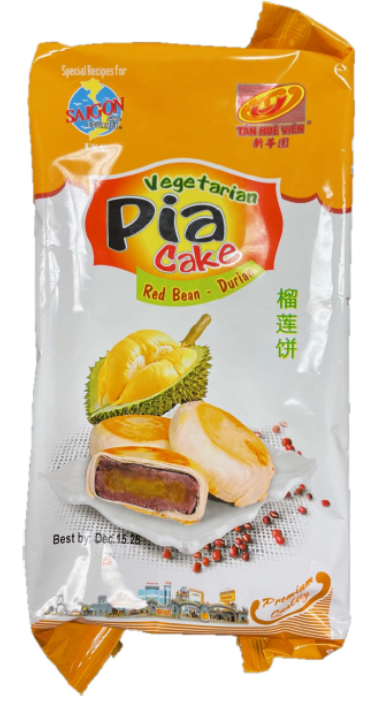 Image 11 – Labeling, BANH PIA Red Bean Durian 400g X30 THV 8904/1890 30pack(14oz-ct)/case