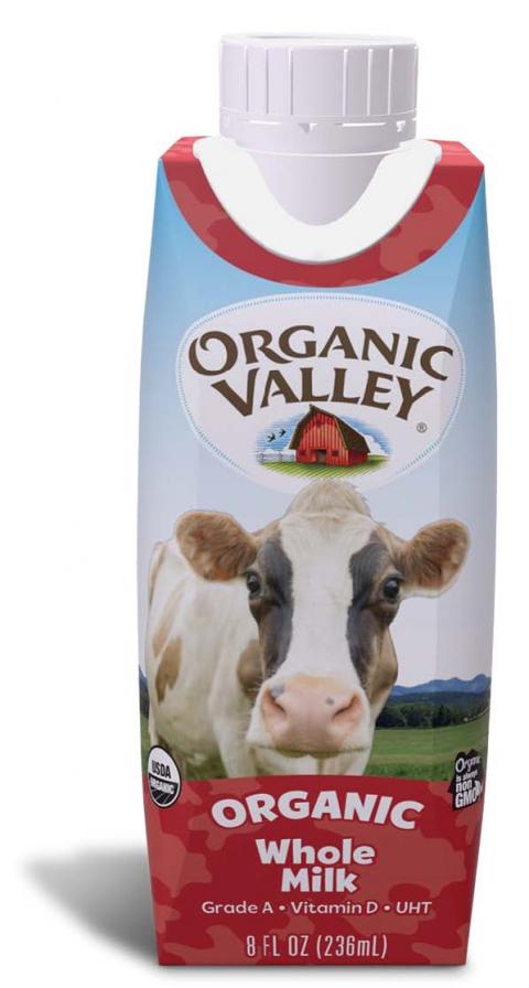 Organic Valley Organic Whole Milk 12ct/8 fl oz cartons