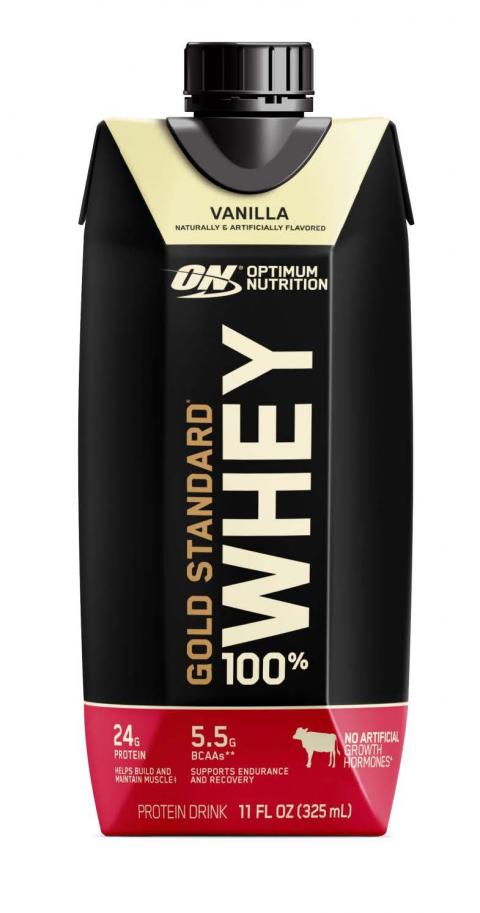 Optimum Nutrition Gold Standard 100% Whey Vanilla 12ct/11 fl oz cartons