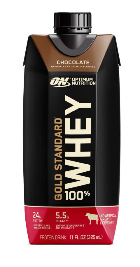 Optimum Nutrition Gold Standard 100% Whey Chocolate 12ct/11 fl oz cartons