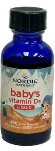 Nordic Naturals Issues Voluntary Recall of Baby's Vitamin D3 Liquid Due to Elevated Levels of Vitamin D3