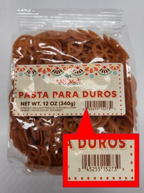 Picture of Melissa’s Pasta Para Duros package