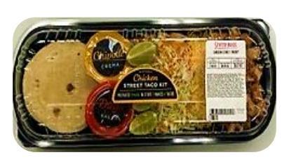 Stater Bros. Markets Recalls Chicken Street Taco Kit Because of Possible Health Risk