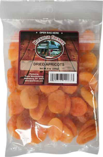 Backroad Country Dried Apricots, Net Wt. 9 oz