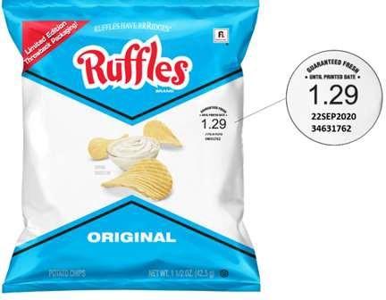 Picture of Frito-Lay Ruffles Potato Chips