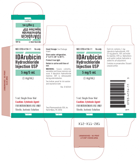 Image Carton Label: IDArubicin Hydrochloride Injection USP 5 mg/5 ml