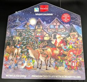 Front of Favorina Advent Calendar