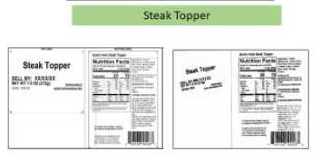 Steak Topper