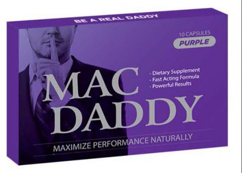 Image – MAC DADDY PURPLE, 10 CAPSULES, MAXAMIZE PERFORMANCE NATURALLY