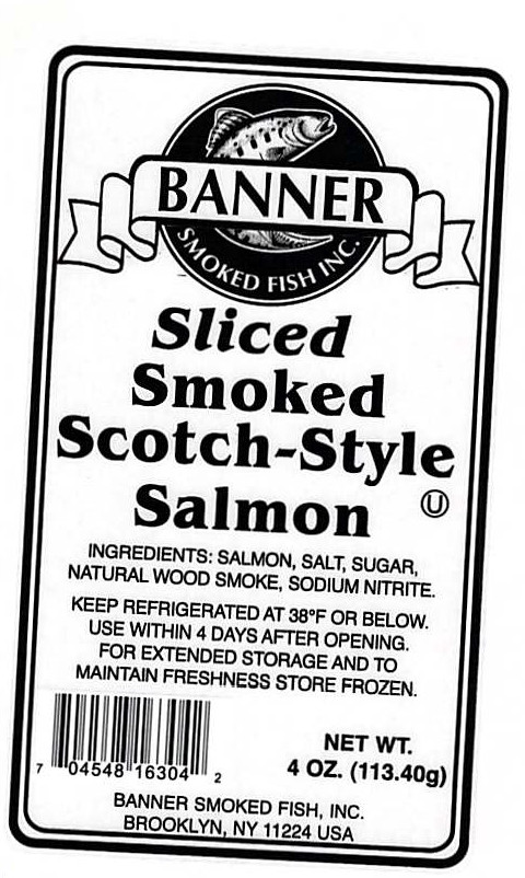 2.	Banner Sliced Smoked Scotch Style Salmon