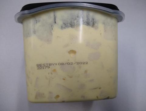 Image 1 - Product image – Location of Best By Date