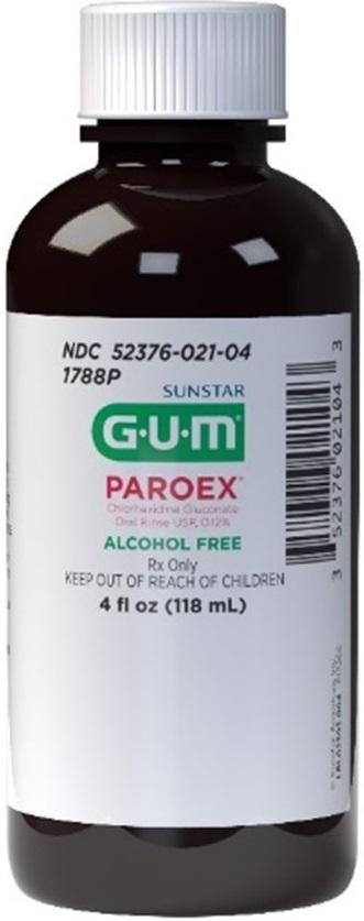 Image 2 - Picture of Paroex Chlorhexidine Gluconate Oral Rinse, 4 oz