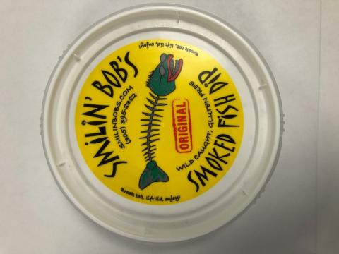 Image 1 - Top Image – Smilin’ Bob’s Key West Style Original Smoked Fish Dip, Primary Label