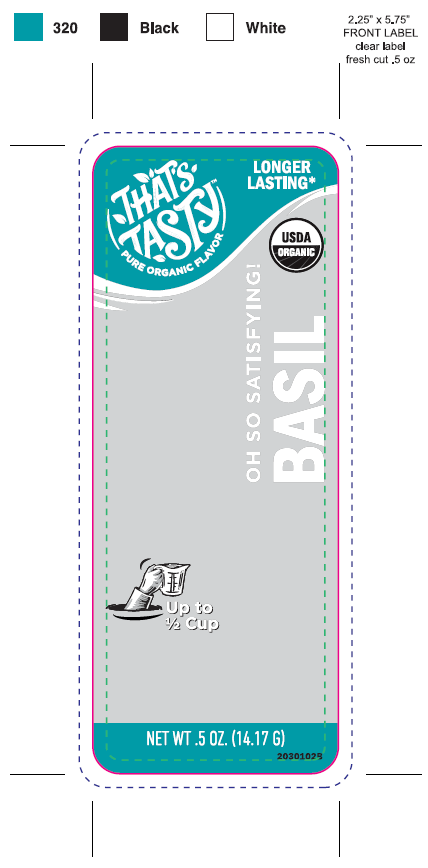 That’s Tasty, Organic Basil, .5 oz.