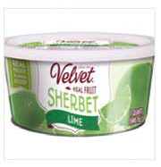 Velvet Lime Sherbet Quart 