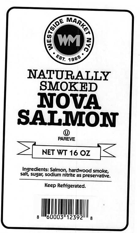 5.	Westside Market NYC Naturally Smoked Nova Salmon, 16 oz