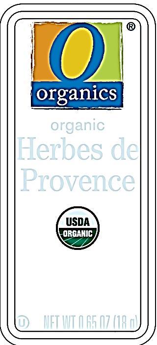 Image 1 - Label, O Organics organic Herbes de Provence