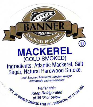 60.	Banner Mackerel, Cold Smoked