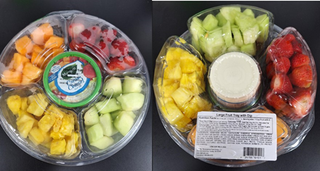 Large Fruit Tray with Dip