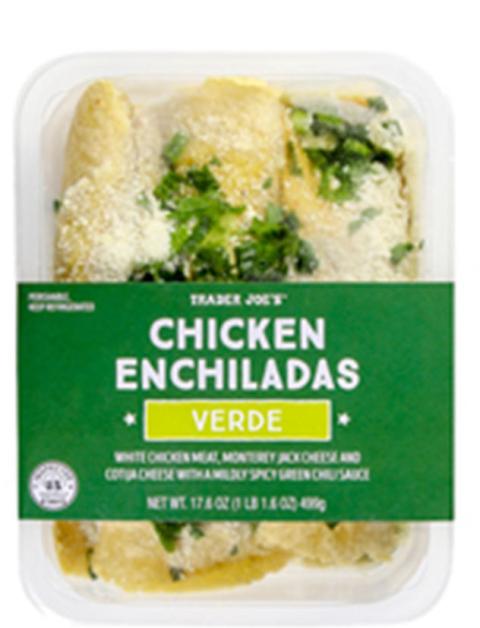 Trader Joe’s Chicken Enchiladas Verde